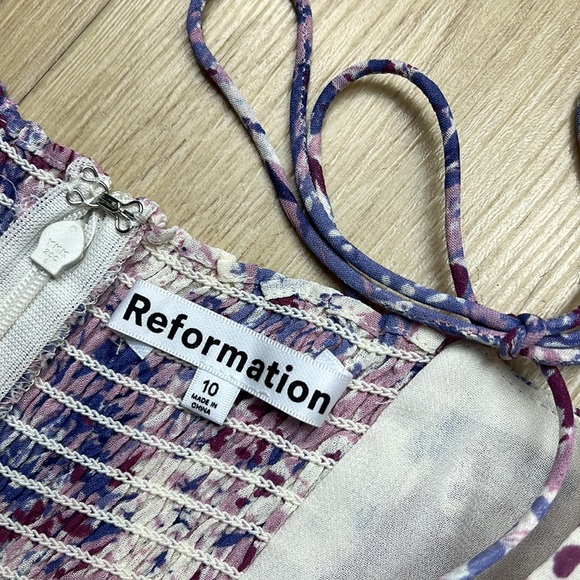 NEW! Reformation Kourtney Column Midi-Dress, SIZE 10 0785 - Picture 8 of 9